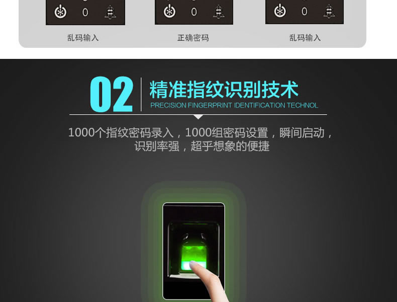 豪力士全自动指纹锁密码锁防盗门家用云智能感应锁电子锁