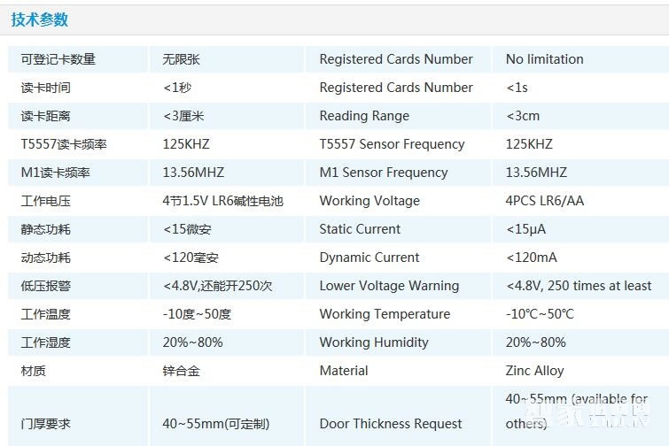 星海创安智能锁 智能酒店门锁