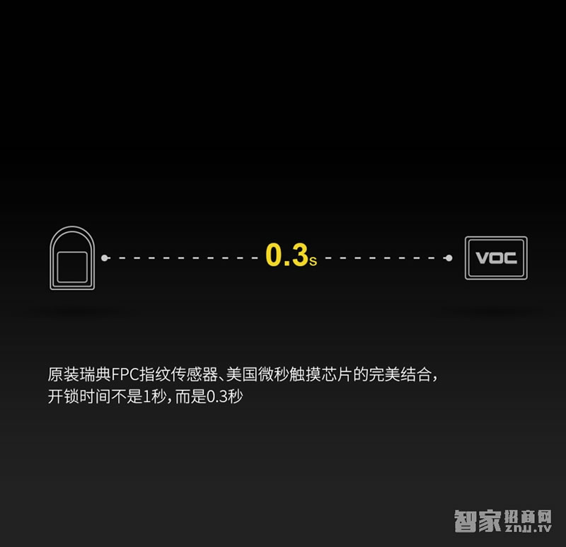 voc奢华贵族系列 LS79智能密码指纹锁