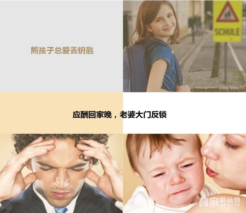 欧莱斯顿防盗智能锁 智能指纹锁密码锁刷卡锁