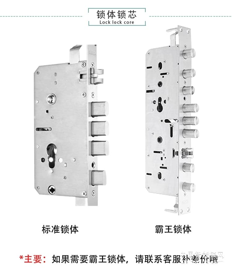 爱尔家家用指纹锁D1 铝合金全自动智能锁