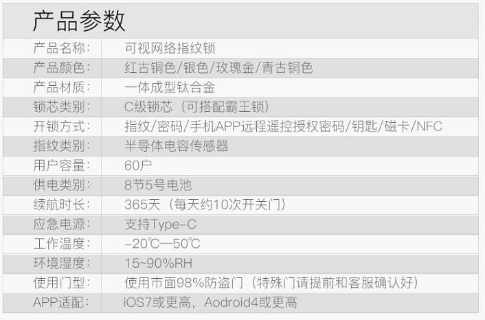 Point Lock智能锁 安防智能锁防撬防爆防锁