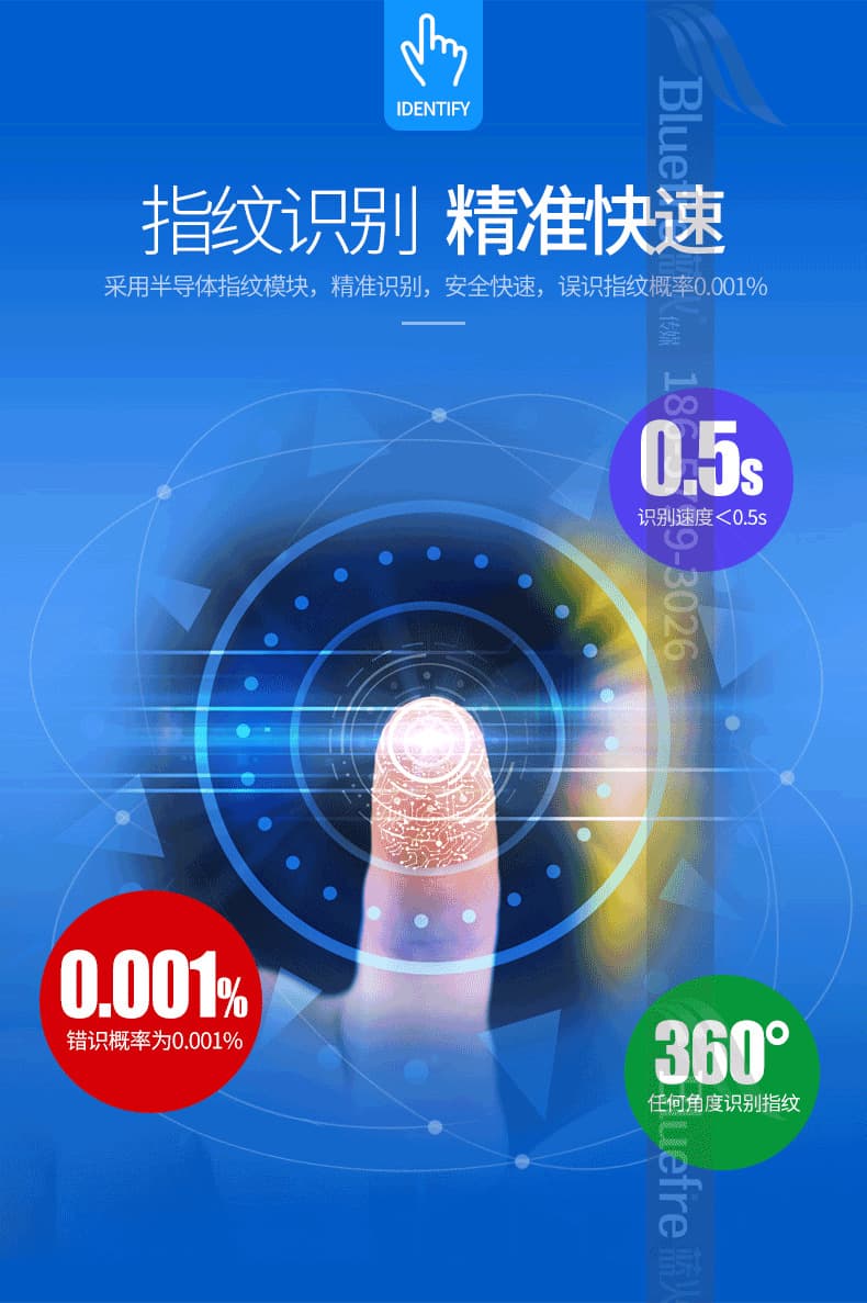 鼎盾智能锁 DD-8103家用防盗门智能密码锁