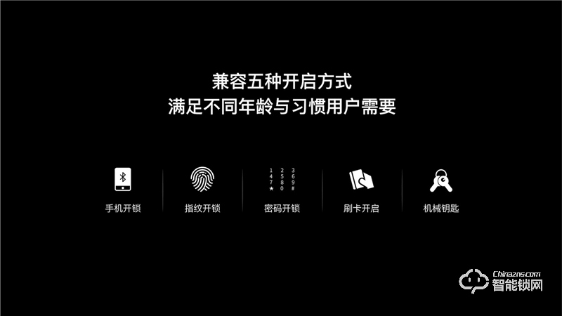 乐开智能锁 S11系列家用防盗门智能电子门锁