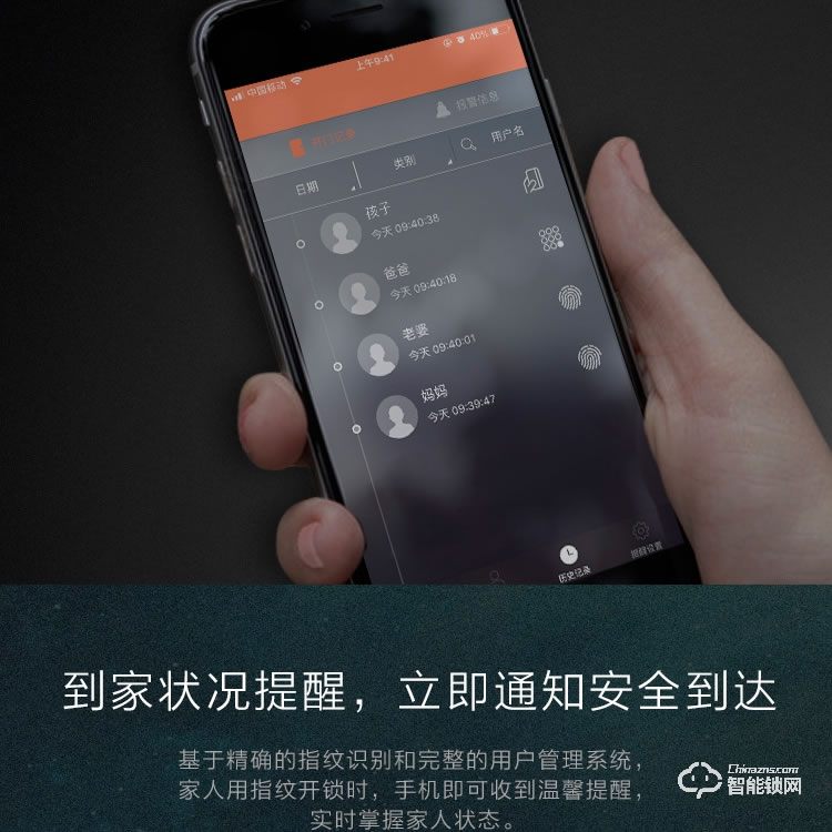 凯恩斯智能锁 B3入户门锁防盗门锁感应锁