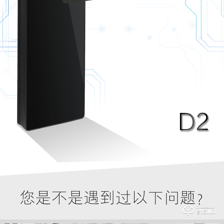 凯恩斯智能锁 D2室内简约指纹锁