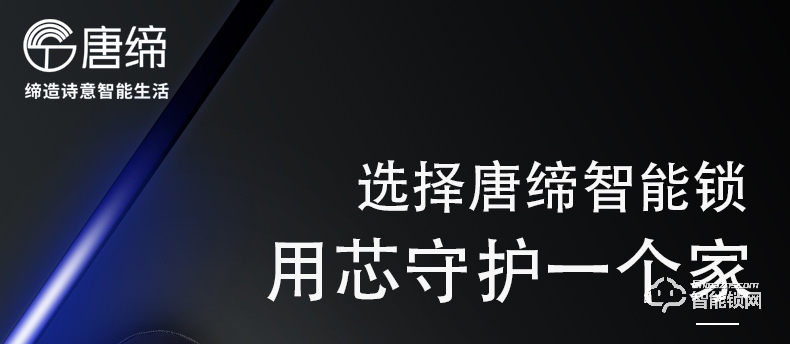 唐缔智能锁 YX01时尚直板密码锁智能门锁