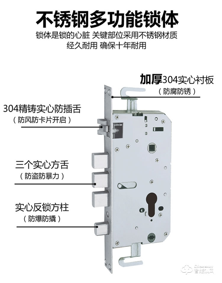 银驰长款别墅指纹锁 欧式雕花一触即开