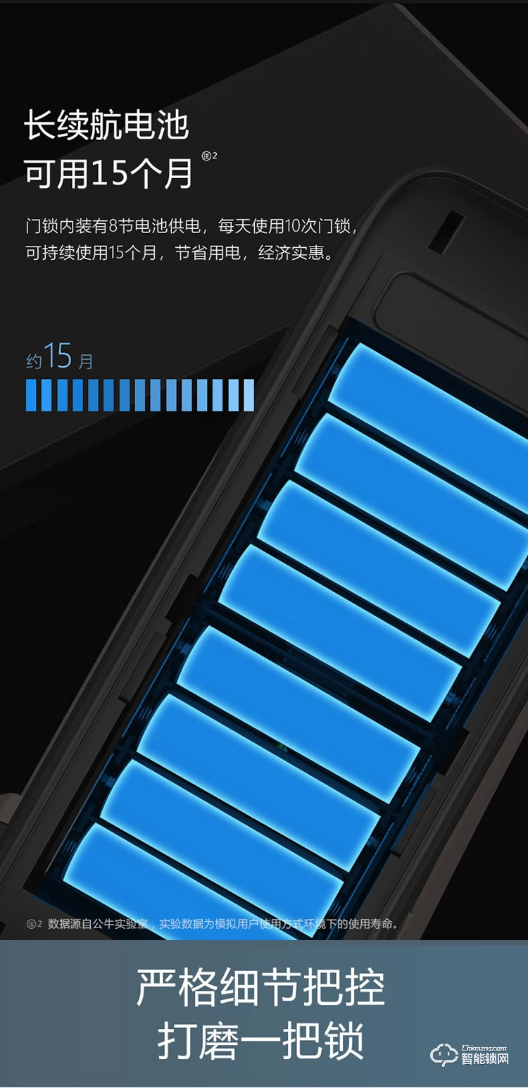锁先森C6智能锁 三防锁体安全卫家