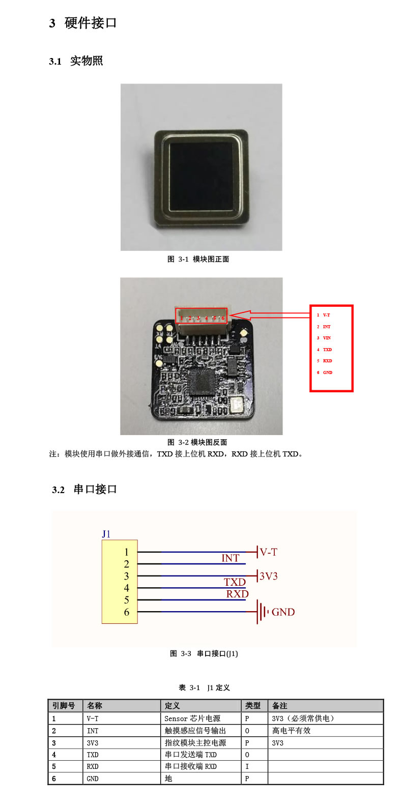 优库 嵌入式指纹识别模块DW530T