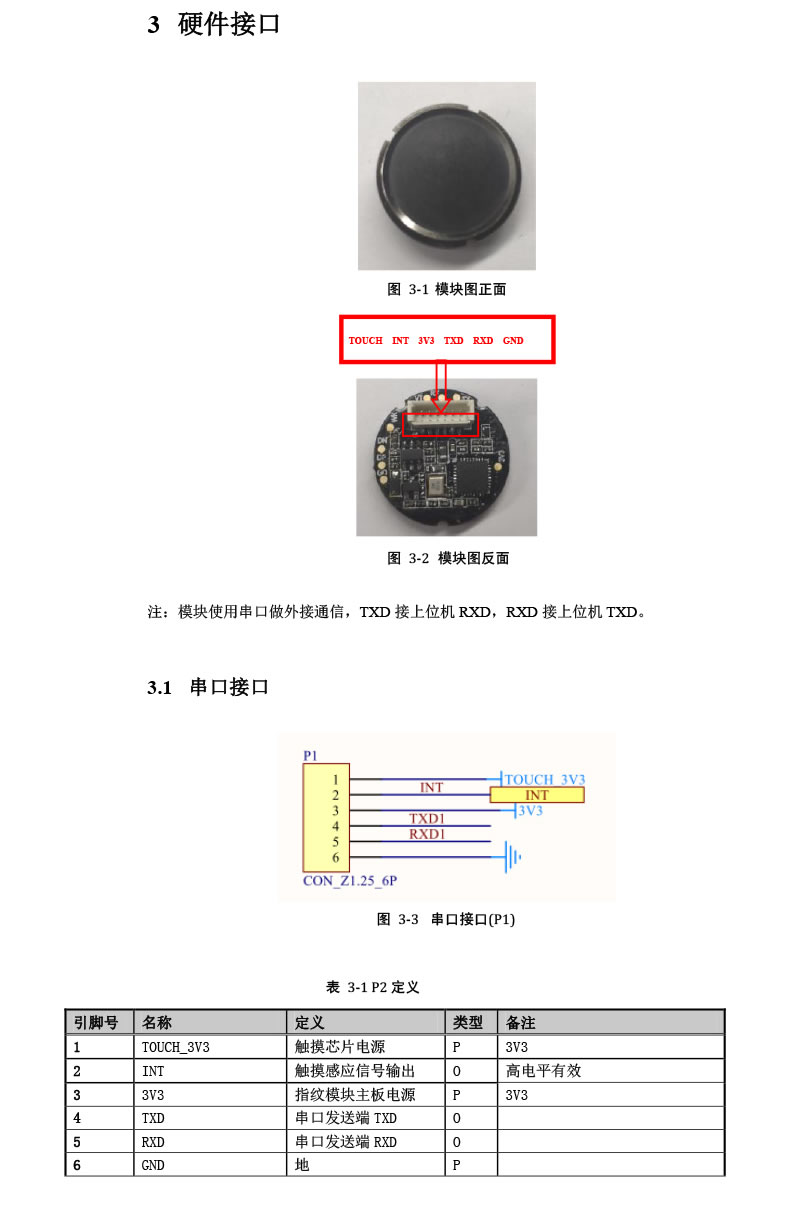 优库 DW530E指纹识别模块