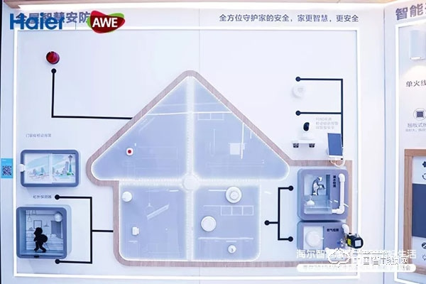 上海AWE海尔智能门锁新品发布：一握开启智慧新生活