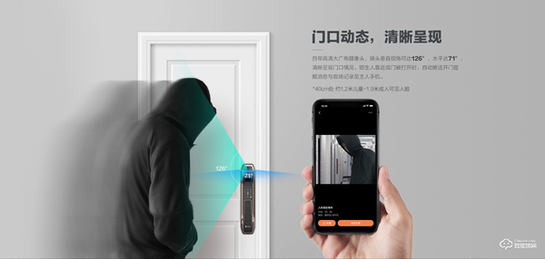 一触即开，可视守卫 | 萤石网络首款智能猫眼锁DL30VS热售中