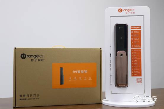 实力与颜值双爆表！桔子物联Orange R9全自动推拉智能锁评测