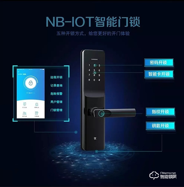 宁夏联通携手天诚NB-IOT智能门锁走进用户家中