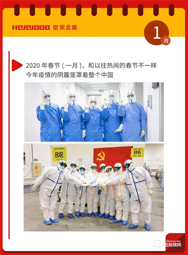 皇家金盾人脸锁2020年大事记