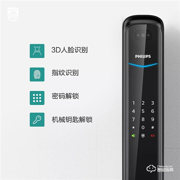 飞利浦智能锁，让独居生活有保障、更安全