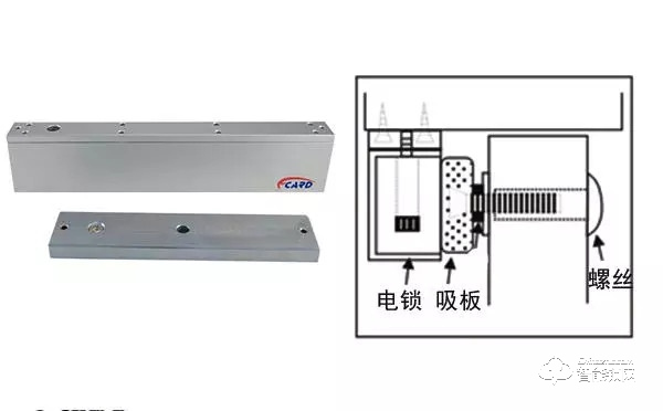 磁力锁如何安装 磁力锁连线图