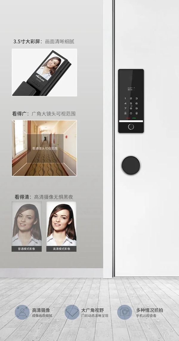新品亮相· 因特智能锁Q5 | 超薄嵌入式一体锁，让智能有温度