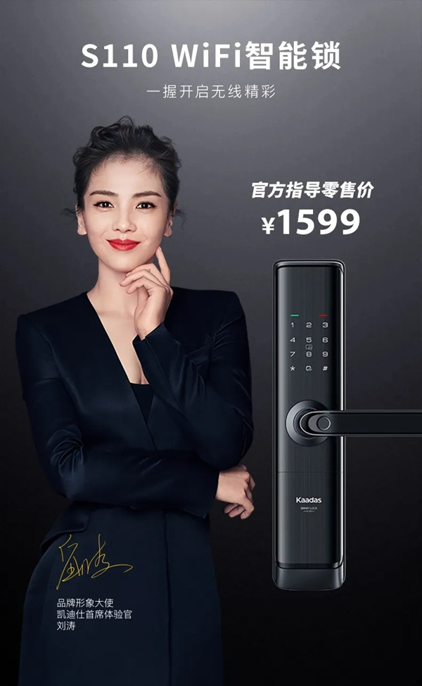 2020新品首发 | 凯迪仕S110 WiFi智能锁震撼发布！