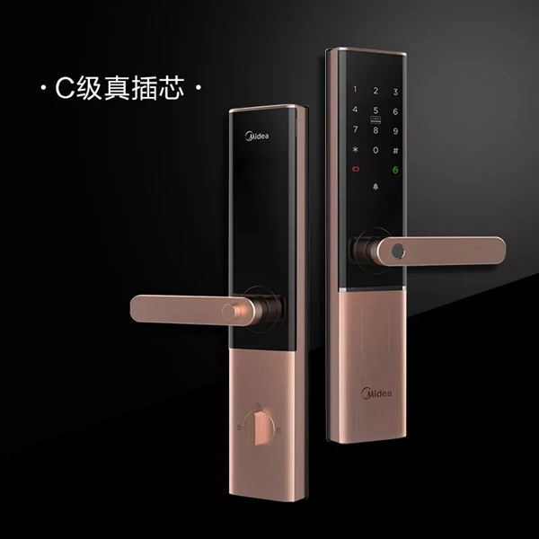 美的慧生活新品“黑”科技智能门锁M2发布！