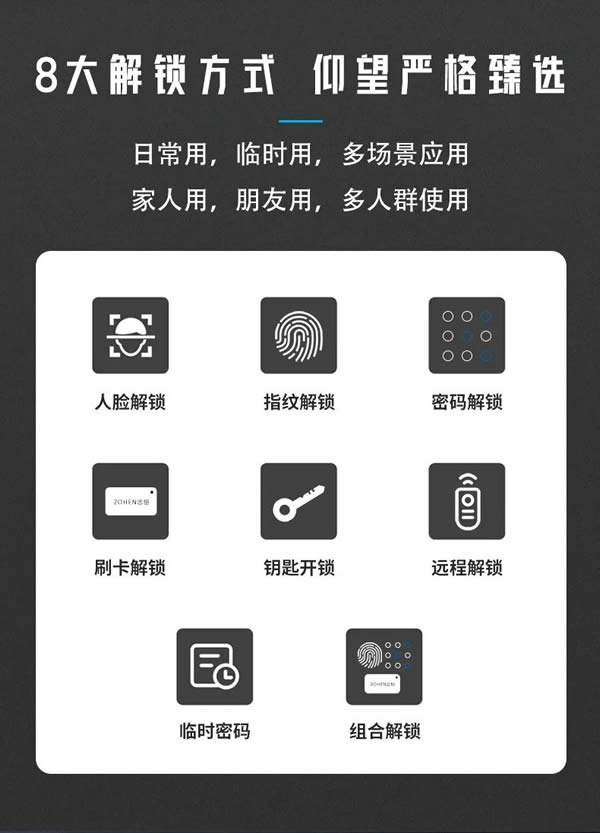 忠恒仰望P30M智能锁 | 全屋智能联动