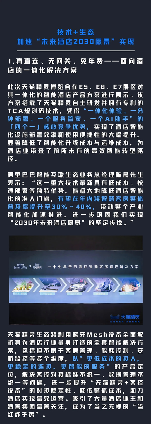 天猫精灵发布酒店场景化直连方案，推动「未来酒店2030愿景」加速前行